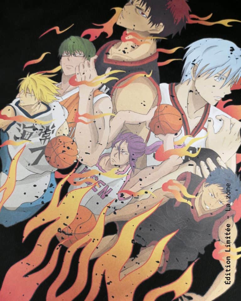 La zone gilet militaire golet manga gilet mode gilet pare balle manga mode kuroko's basket génération miracle arrière motif manga