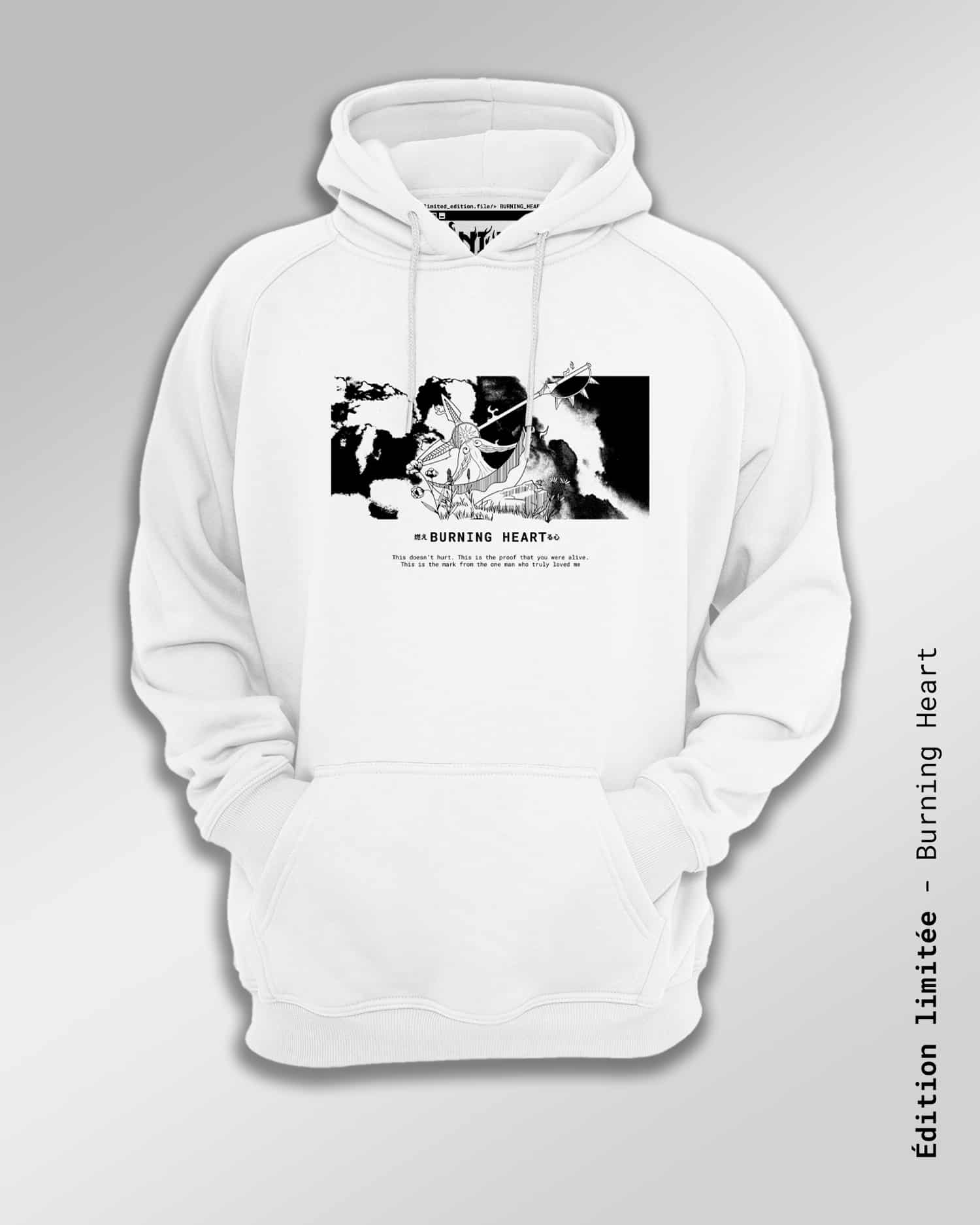 Hoodie – Burning Heart